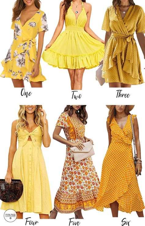 yellow sundress   shop perfect casual dresses  spring