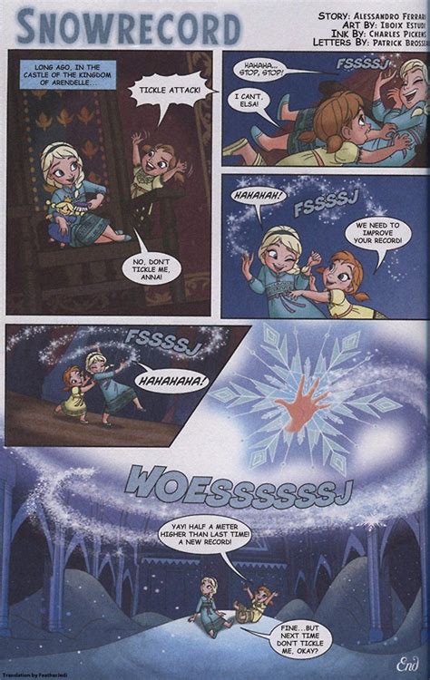 frozen tickle comic by featherjedi on deviantart frozen