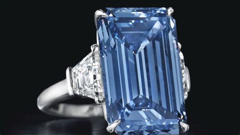 largest blue diamond    auction