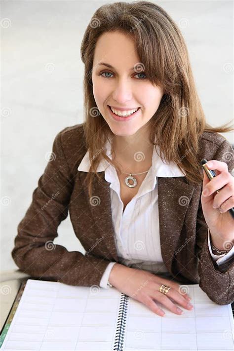 Pretty Russian Business Woman Stock Image Image Of Professional
