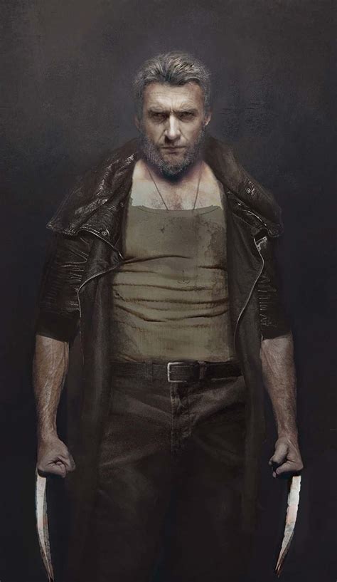 the movie sleuth images early logan concept art including caliban