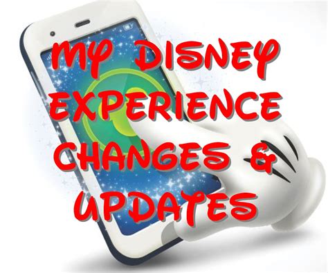 disney experience update   released