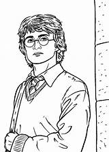 Coloring Potter Harry Pages Adult Popular sketch template