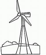 Windmills sketch template