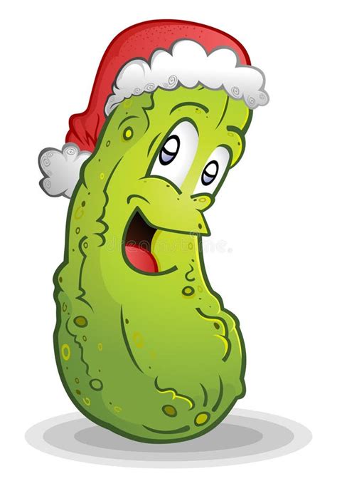 smiling pickle stock vector illustration  probiotic