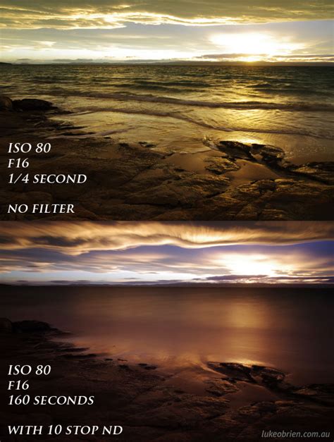 filters landscape photography sunset  hazards beach luke obrien photography