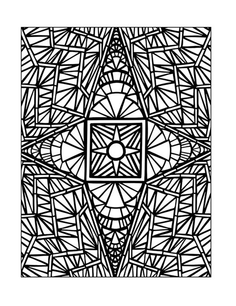 mosaic coloring pages coloringrocks   coloring pages