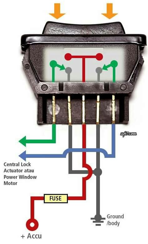 pin window switch wiring diagram