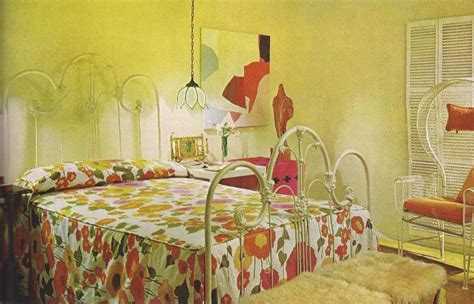 Vintage Bedrooms 1965 1960s Decor Vintage Interior Bedroom Vintage