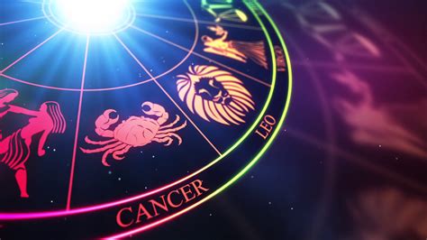 zodiac horoscope astrological sun signs on a spinning wheel or chakra