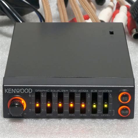 amazoncom kenwood kgc   band compact graphic equalizer