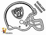 Coloring Football Nfl Helmet Pages Raiders Oakland 49ers Stencil Helmets Logo Drawing Clipart State Cliparts Ohio Kids Print Clip Players sketch template