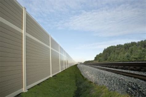 sound barrier walls acoustic barriers sound fence panels toronto canada