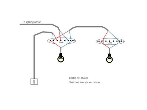 wiring  lights   switch diagram