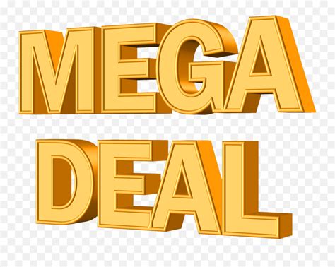 mega deal png transparent image mega deals logo pngdeal png  transparent png images