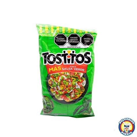 sabritas tostitos salsa verde   selling mexican chips
