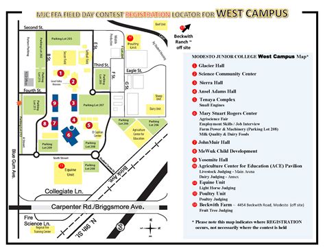 mjc east campus map