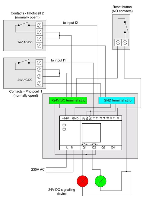 wiring diagram  photocell  timeclock wiring core