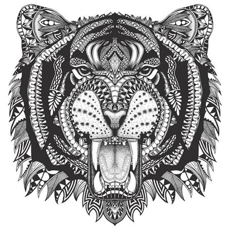 coloring pages  adults tiger printable    jpg