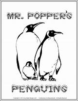 Penguins Mr Popper Pdf Choose Board Penguin Poppers sketch template
