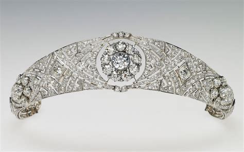 royal order  sartorial splendor tiara thursday   tuesday queen marys diamond