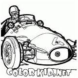 Coche 1952 Malvorlagen Meados Corridas Rennwagen Universale Pskov Colorkid Colorir sketch template