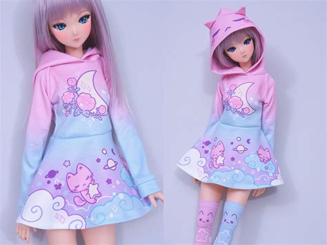smart doll clothes smart doll dress dreaming   clouds etsy