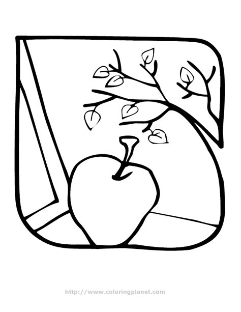 coloring page   fall apple clipart panda  clipart images