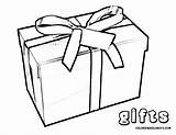 Coloring Gift Box Present Christmas Clipart Comments Online Getdrawings Pages Drawing Coloringhome sketch template