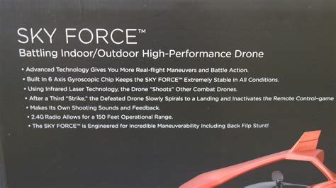 drone propel sky force battling laser drone  pack ps auction    future largest