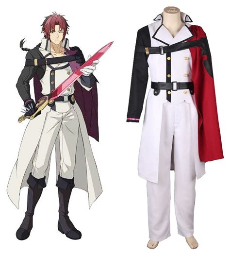 Free Shipping Seraph Of The End Crowley Eusford Vampires Uniform Anime