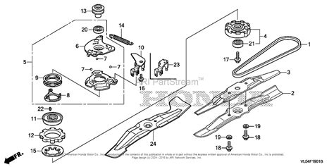 honda lawn mower model hrrvka parts diagram latest cars