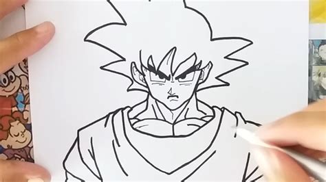 Como Desenhar O Goku Dragon Ball Z Youtube