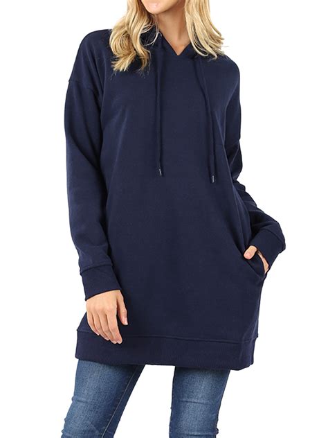 women oversized loose fit hoodie tunic sweatshirts top walmartcom