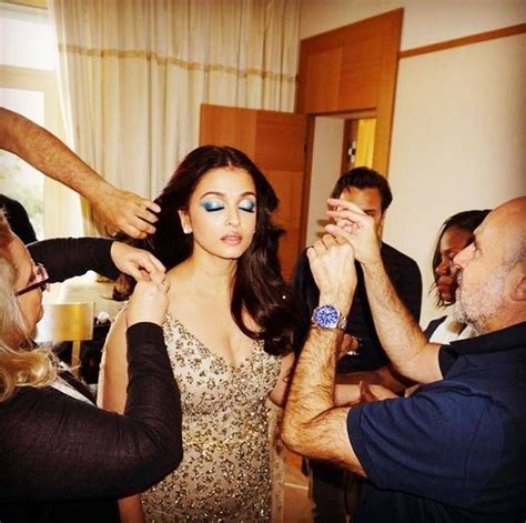 unseen shots of aishwarya getting ready for cannes prove