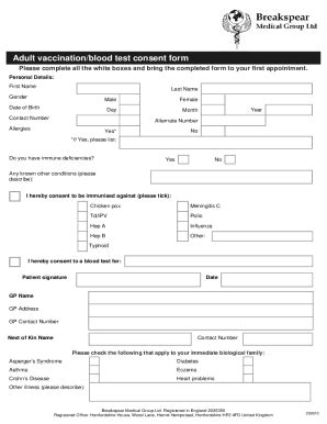 hy vee vaccine consent form fill  sign printable template