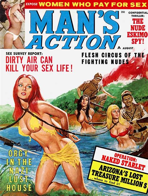flesh circus of the fighting nudes pulp covers