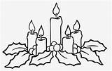 Advent Candle Avvento Adviento Disegni Colorare Pinclipart Drawing Corona Bambini Clipartkey Pngfind Natale Imagenes sketch template