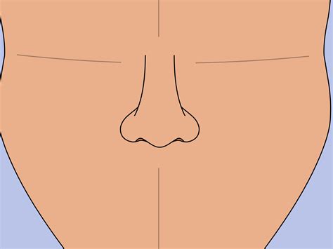ways  draw  nose wikihow nose drawing nose drawing easy easy