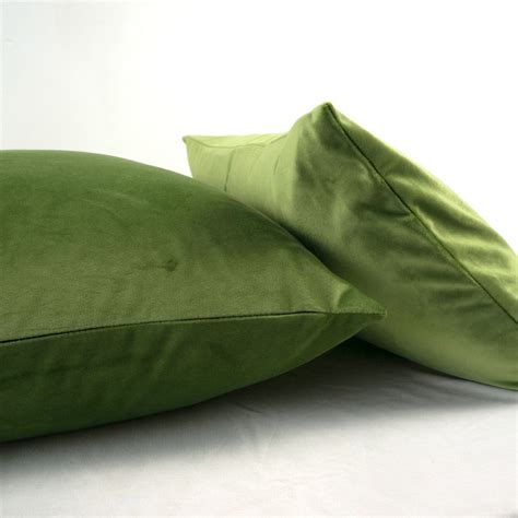 olive green velvet cushion cover cushion covers store