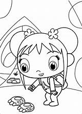 Kai Lan Hao Ni Coloring Pages Books Last sketch template
