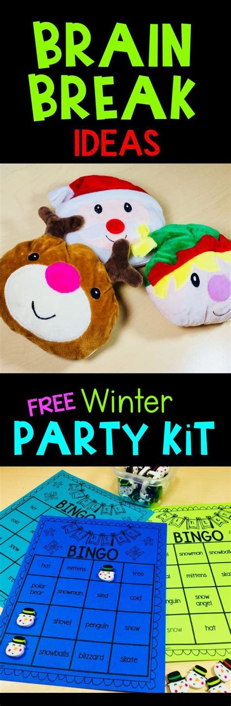 christmas  winter themed break break  party kit party kit winter break activities