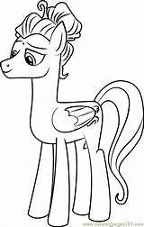 Coloring Zephyr Breeze Pages Pony Friendship Coloringpages101 Magic Little sketch template