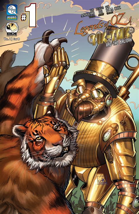 Read Online Legends Of Oz Tik Tok And The Kalidah Comic Issue 1