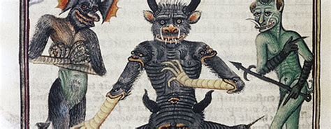 daily history picture medieval demons beachcombings bizarre history blog