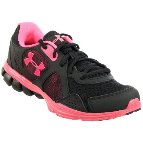 armour  armour womens athletic shoes endure black pink