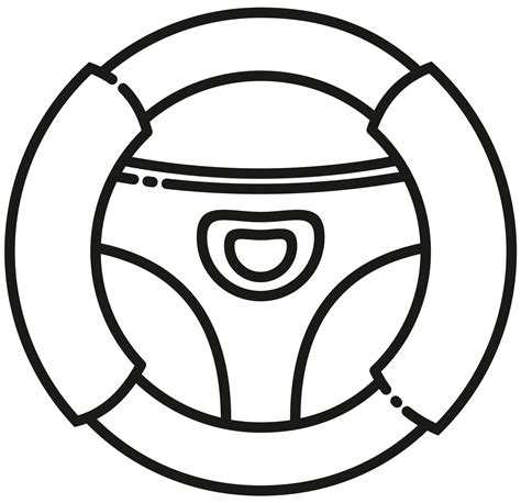 steering wheel coloring page colouringpages