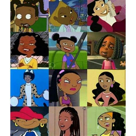 Image African American Female Cartoon Characters