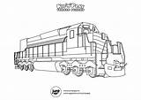Coloring Locomotive Printable Pages Sheets Kids Print sketch template