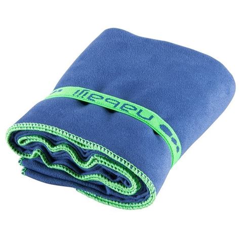nabaiji microfibre towel high absorbent swimming travel sport xcm blue nabaiji